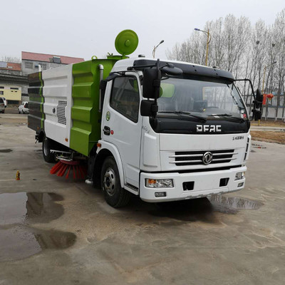 瑞兴加工定制大型道路清扫吸尘车 物业扫地车 东风天锦吸式道路清扫车 二手清扫车价格图片_高清图_细节图