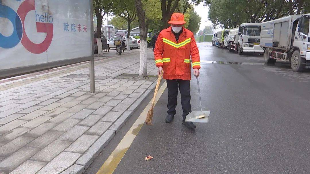 春节我在岗】春节黄陂区环卫不停歇 倾心呵护"干净年"